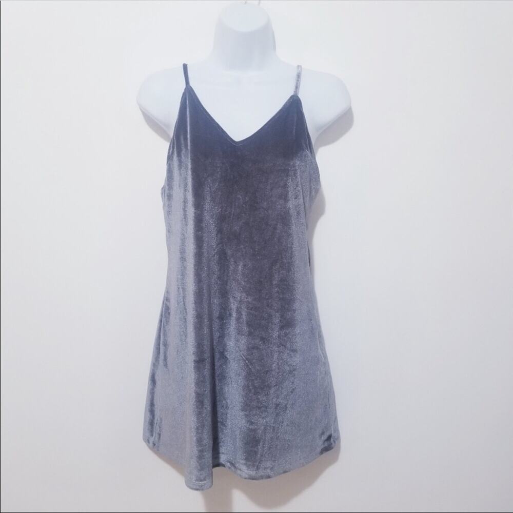 Seek the Label Velvet Mini Sexy Dress V-Neck